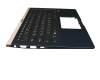 13N1-60A0J31 Original Asus Tastatur inkl. Topcase RU (russisch) schwarz/blau mit Backlight