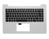 13NB04W2P03011 Original Asus Tastatur inkl. Topcase DE (deutsch) schwarz/weiß
