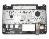13NB05T1AM0201 Original Asus Tastatur inkl. Topcase FR (französisch) silber/silber mit Backlight