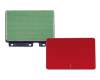 Touchpad Board inkl. roter Touchpad Abdeckung original für Asus VivoBook Max A541NA