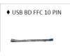 14010-006344RR Asus TP3402VA USB BD FFC 10 PIN