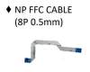 14010-00877000 Asus UN5401QA NP FFC CABLE 8P 0.5MM L87.5