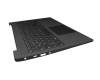 14069742 Original Lenovo Tastatur inkl. Topcase DE (deutsch) schwarz/grau mit Backlight Fingerprint