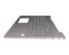 17G56E0J686C Original Lenovo Tastatur inkl. Topcase SP (spanisch) grau/grau mit Backlight