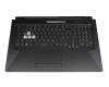 1KAHZZG008W Original Asus Tastatur inkl. Topcase DE (deutsch) schwarz/transparent/schwarz mit Backlight