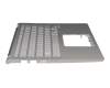1KAHZZQ006K Original Asus Tastatur inkl. Topcase DE (deutsch) silber/silber mit Backlight
