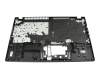 1KAJZZG023R Original Quanta Tastatur inkl. Topcase DE (deutsch) schwarz/schwarz mit Backlight