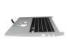 1KAJZZS065I Original Acer Tastatur inkl. Topcase CH (schweiz) schwarz/silber