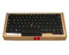 2H-BBEGML70111 Original PMX Tastatur DE (deutsch) schwarz mit Backlight und Mouse-Stick