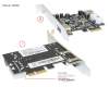 Fujitsu USB 3.0 PCIe Karte für Primergy TX300 S8 für Fujitsu Primergy RX100 S7-P