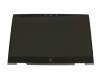 Touch-Displayeinheit 15,6 Zoll (FHD 1920x1080) schwarz Original für HP Envy x360 15-bq100