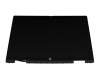 Displayeinheit 14,0 Zoll (FHD 1920x1080) schwarz Original für HP Pavilion X360 2-in1 14-ek1000