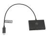 USB-C zu 3x USB 3.0 Adapter für HP OmniBook X Flip NGAI 14-fk0000