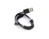 Micro-USB Daten- / Ladekabel schwarz 0,90m für Asus ROG Strix SCAR 15 G533QS