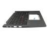 460.0MC0A.0002 A01 Original Lenovo Tastatur inkl. Topcase DE (deutsch) schwarz/grau mit Backlight und Mouse-Stick (no WWAN)