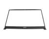 Displayrahmen 43,9cm (17,3 Zoll) schwarz original für MSI Bravo 17 C7VFK/C7VFKP (MS-17LN)