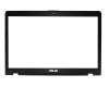 Displayrahmen 43,9cm (17,3 Zoll) schwarz original für Asus N76VM