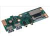 55.Q0QN5.003 Acer I/O-Platine mit Dichtung, Plastikabdeckung, MOSFET