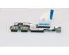 5C50S24892 Lenovo CARDPOP Stromversorgungsplatine C 81N6 mit Flachbandkabel