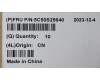 5C50S25640 Lenovo CARDPOP LID board C 83DC
