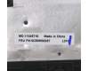 5CB0M56287 Lenovo Gehäuseoberseite Baugruppe L80V2 Schwarz Texturiert ohne Logo