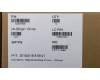 5CB0S16596 Lenovo Scharnierabdeckung L 81LH Graphit Schwarz