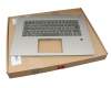 5CB0T04964 Lenovo Tastatur inkl. Topcase DE (deutsch) schwarz/silber mit Backlight