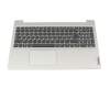 5CB0X57489 Original Lenovo Tastatur inkl. Topcase DE (deutsch) grau/silber