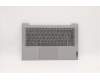 5CB1A13771 Lenovo Gehäuseoberseite C81YM, Kunststoff, Silber, ohne Fingerabdruckleser, Tastatur nicht beleuchtet (SW-Layout)