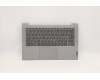 5CB1A13899 Lenovo Gehäuseoberseite C81YM, Plastik, Silber, ohne Fingerabdruckleser, Tastatur ohne Hintergrundbeleuchtung (Nordisches Layout)