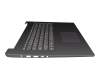 5CB1B96592 Original Lenovo Tastatur inkl. Topcase DE (deutsch) grau/grau