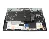 5CB1C74844 Original Lenovo Tastatur inkl. Topcase DE (deutsch) schwarz/blau mit Backlight