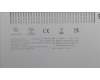 5CB1L57931 Lenovo COVER FRU KT6D2_D_COVER_UMA_SUB_ASSY_BK