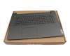 5CB1L74842 Original Lenovo Tastatur inkl. Topcase DE (deutsch) grau/silber