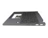 5CB1Q43247 Original Lenovo Tastatur inkl. Topcase BE (belgisch) grau/grau mit Backlight