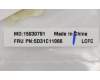 5D31C11066 Lenovo DOOR FE4A0_PL_RJ45_DOOR_TEXTURE_Black