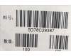 5D78C29387 Lenovo TB520 ???&*HQ25802001E40 ???