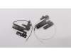 5H50L47405 Lenovo Scharnier C 80TY links und rechts mit Antenne Schwarz