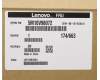 5M10V98072 Lenovo Mechanische Baugruppe Tastaturrahmen Baugruppe mit Fingerabdruckleser ohne Stromplatine Schwarz