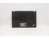 5M10Z41294 Lenovo Mechanische Baugruppe Gehäuseoberseite mit beleuchteter Tastatur Indisches Englisch UK (SNX), Schwarz