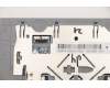 5M11A17764 Lenovo MECH_ASM CS21_2BCP,GLASS,GRAY,NFC,SUN