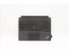 5M11A36990 Lenovo MECH_ASM Backlit KB US English FPR Black