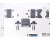 5M11B95843 Lenovo MECH_ASM CS21 3+2b,GL-Mylar,VB1,CHY