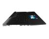 6037B0232413 Original Asus Tastatur inkl. Topcase DE (deutsch) schwarz/schwarz/transparent/grau mit Backlight