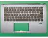 6B.A0YN8.001 Acer Gehäuseoberseite, Blau, mit Tastatur US-International, Hintergrundbeleuchtet