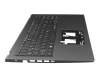 6B.A1BN2.014 Original Acer Tastatur inkl. Topcase DE (deutsch) schwarz/schwarz