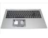 6B.A1DN2.015 Acer Gehäuseoberseite Silber mit Tastatur, Schweizerisch, mit Hintergrundbeleuchtung