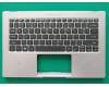 6B.A2RN8.001 Acer Gehäuseoberseite Silber mit Tastatur US-International Hintergrundbeleuchtet