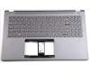 6B.AYKN2.001 Acer Gehäuseoberseite Grau, mit US-Internationaler Tastatur und Hintergrundbeleuchtung