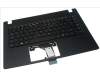 6B.GVYN7.010 Acer Gehäuseoberseite mit Tastatur Deutsch Schwarz